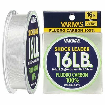 Varivas Shock Leader 100% Fluorocarbon Line 16 lb – 0,33mm