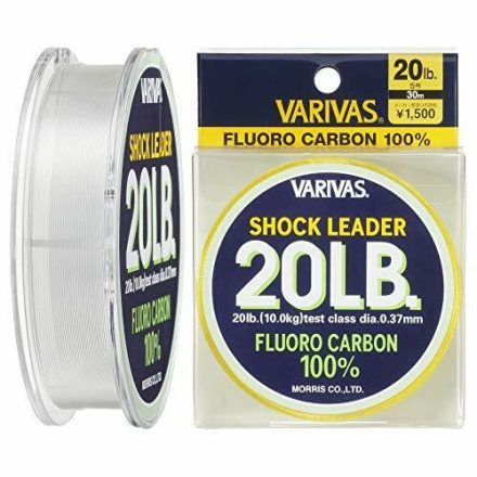 Varivas Shock Leader 100% Fluorocarbon Line 20lb –  0,37mm