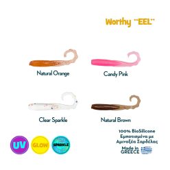 Bioszilikon angolna-csali ‘Worthy EEL’ 4 cm