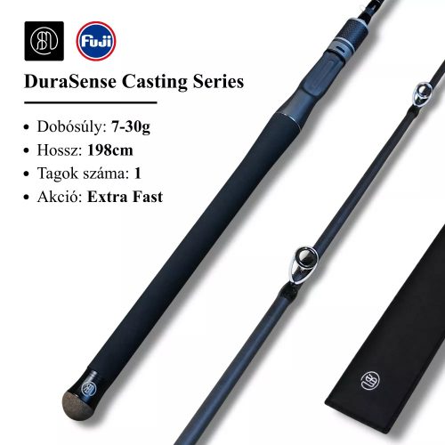 RBM DuraSense Casting 198cm 7-30g extra fast pergető horgászbot