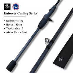   RBM Enforcer Casting 183cm 1-5g Extra Fast 2 részes 2025 pergető horgászbot