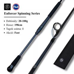   RBM Enforcer Spinning 20-100g 198cm Fast 2025 pergető horgászbot