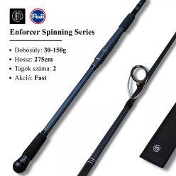   RBM Enforcer Spinning 30-150g 275cm Fast 2 részes 2025 pergető horgászbot
