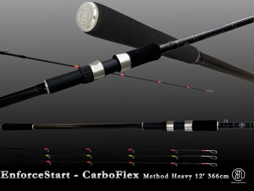 RBM EnforceStart Carboflex 12ft 366cm Method Heavy feeder horgászbot