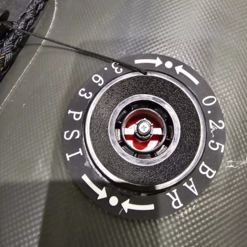 RBM PickUp 275 zöld gumicsónak alu padlózattal