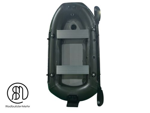 RBM Paddy 245 zöld gumicsónak légpadlózattal