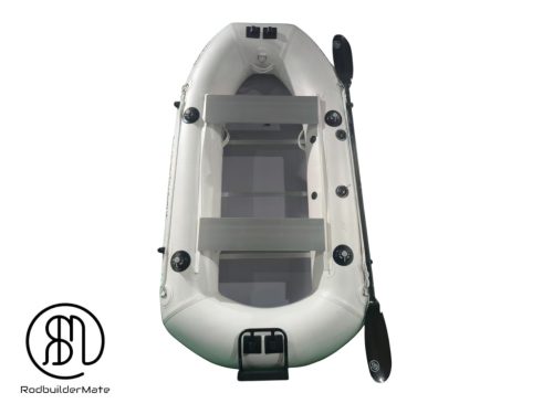 RBM Paddy 245 fehér gumicsónak légpadlózattal