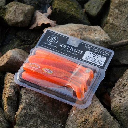 Tik-Tak Shad Orange 2.5 inch