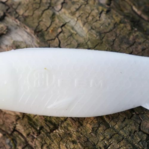 Tik-Tak Shad White 2.5 inch