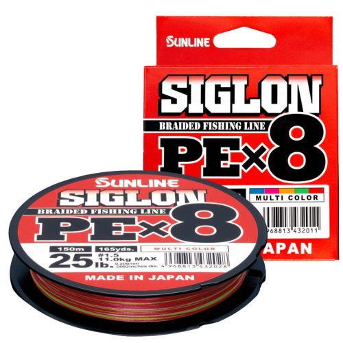 Sunline Siglon PE 8X #2 150m Multi Colour