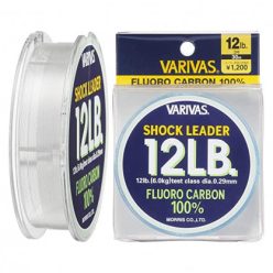 Varivas Shock Leader 100% Fluorocarbon Line 12lb 0,29mm
